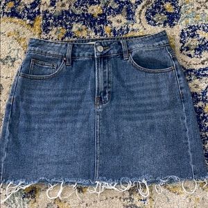 Pacsun Size 26 Denim Mini Skirt